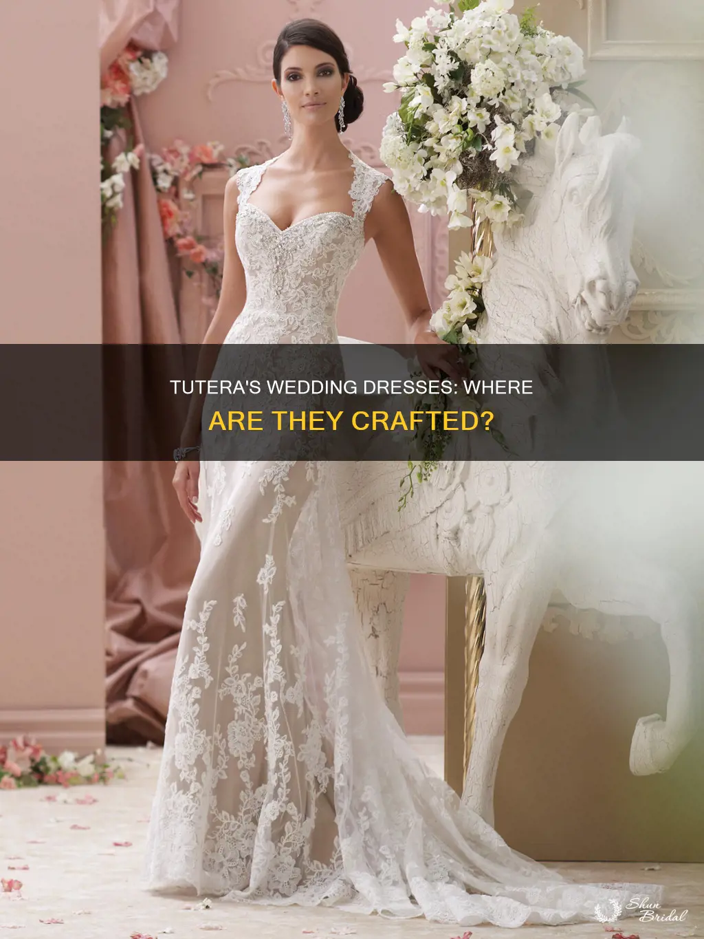 where are david tutera wedding dresses made