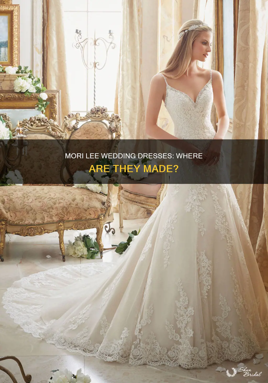 where are mori lee wedding dresses made