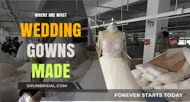 Global Origins of Wedding Gowns: Unveiling the Top Manufacturing Hubs