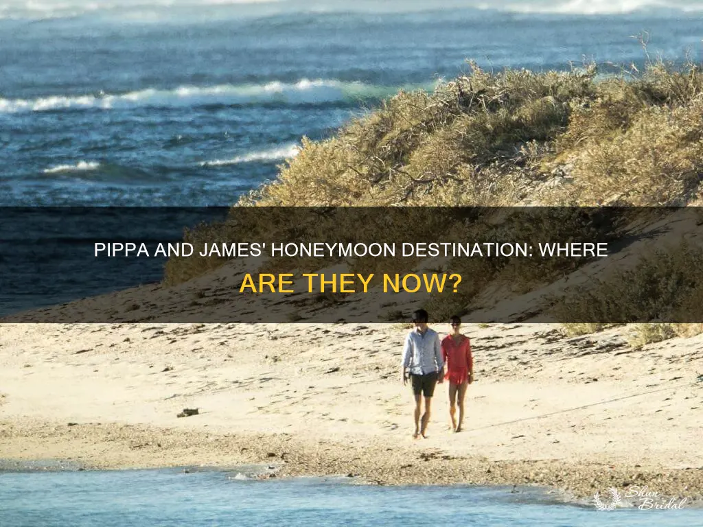 where are pippa and james honeymooning
