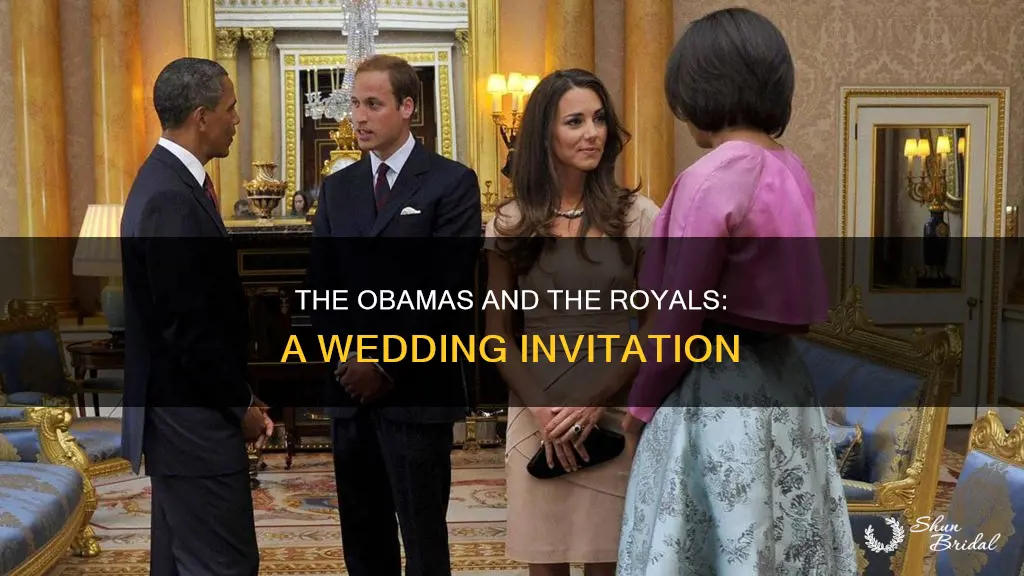 where are the obamas invited to the royal wedding