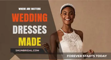 Watters Wedding Dresses: Where Are They Made?