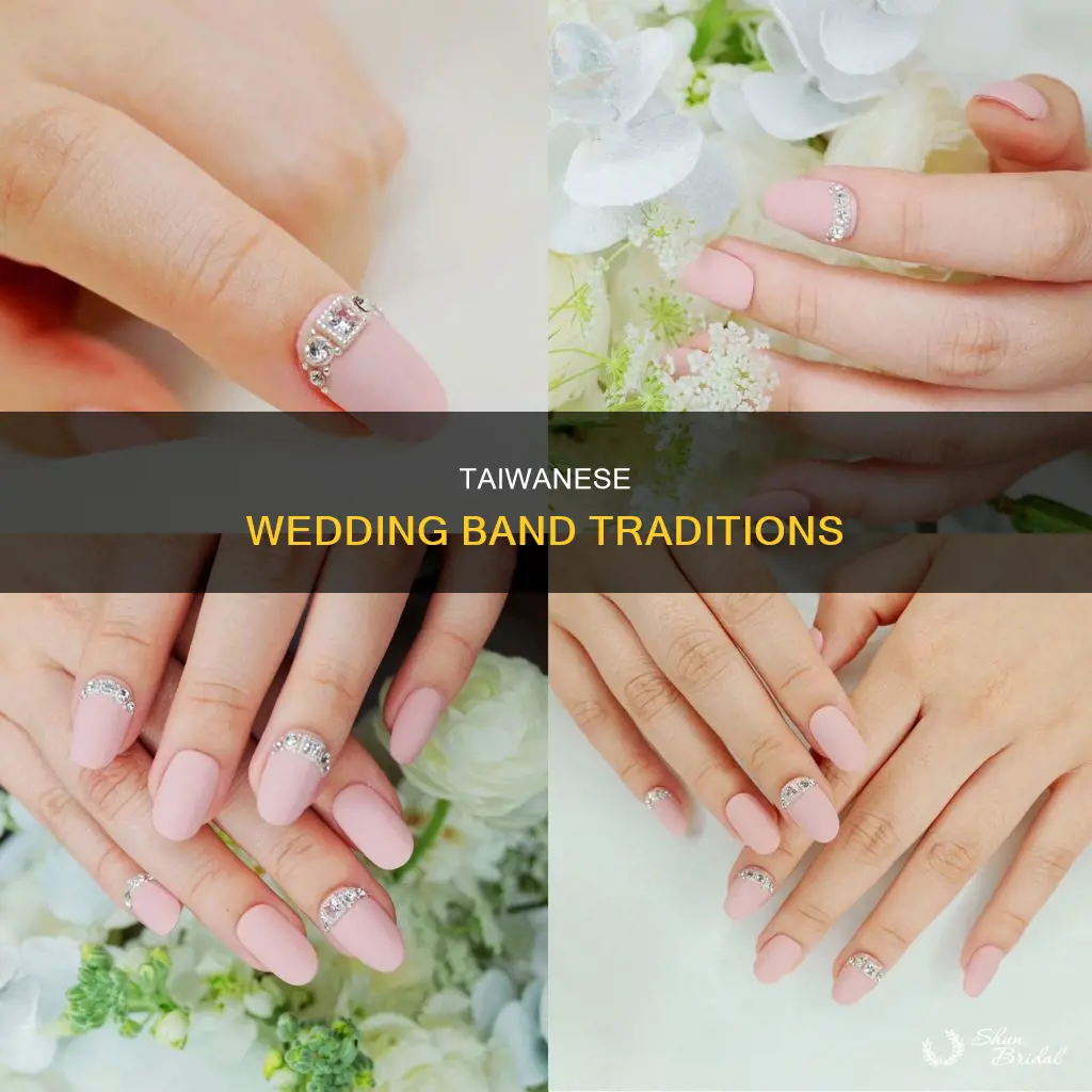 where are wedding bands worn in taiwan