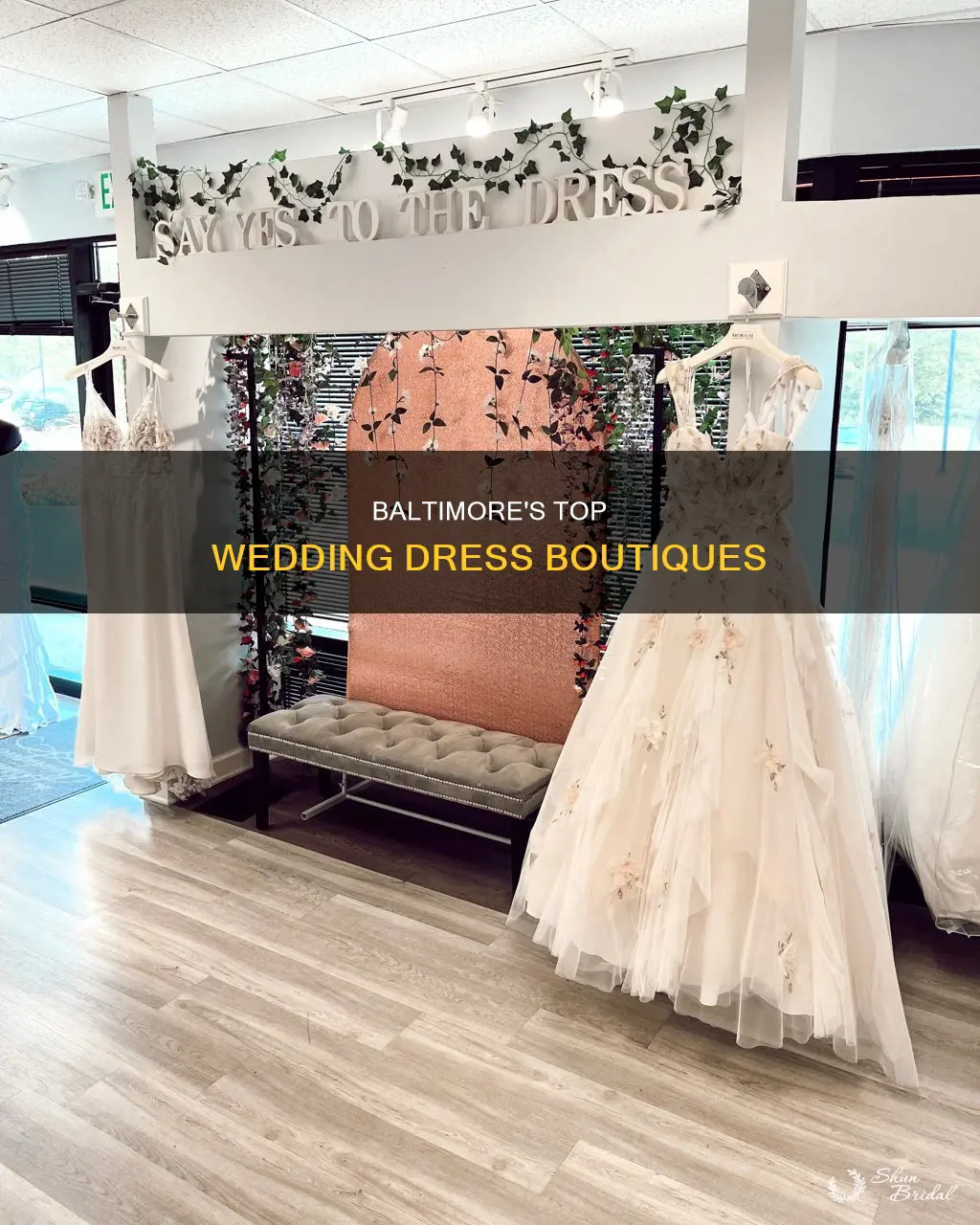 where are wedding dress shops in the baltimore maryland area