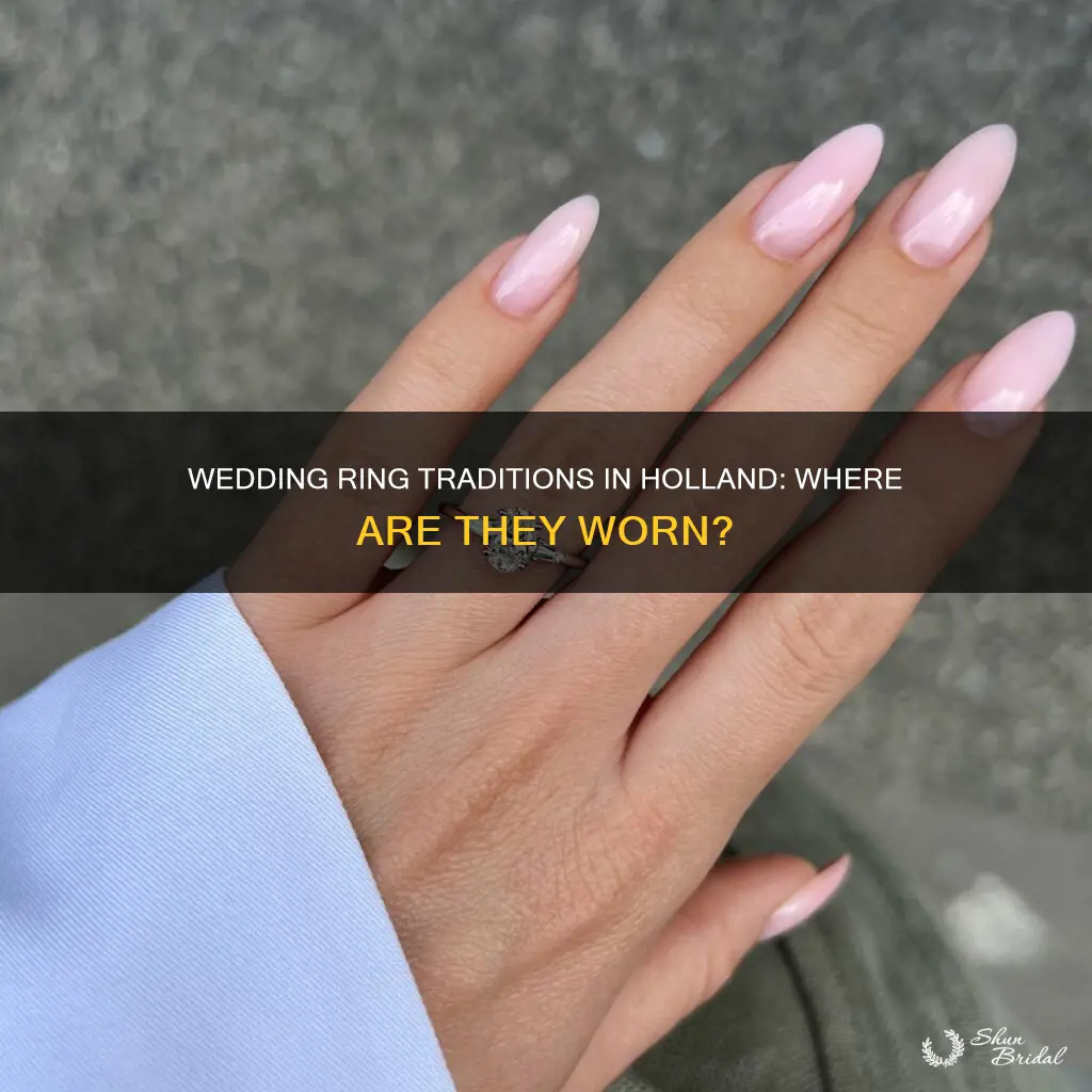 where are wedding rings worn in holland
