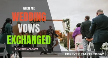 The Exchange of Vows: Where Does it Happen?