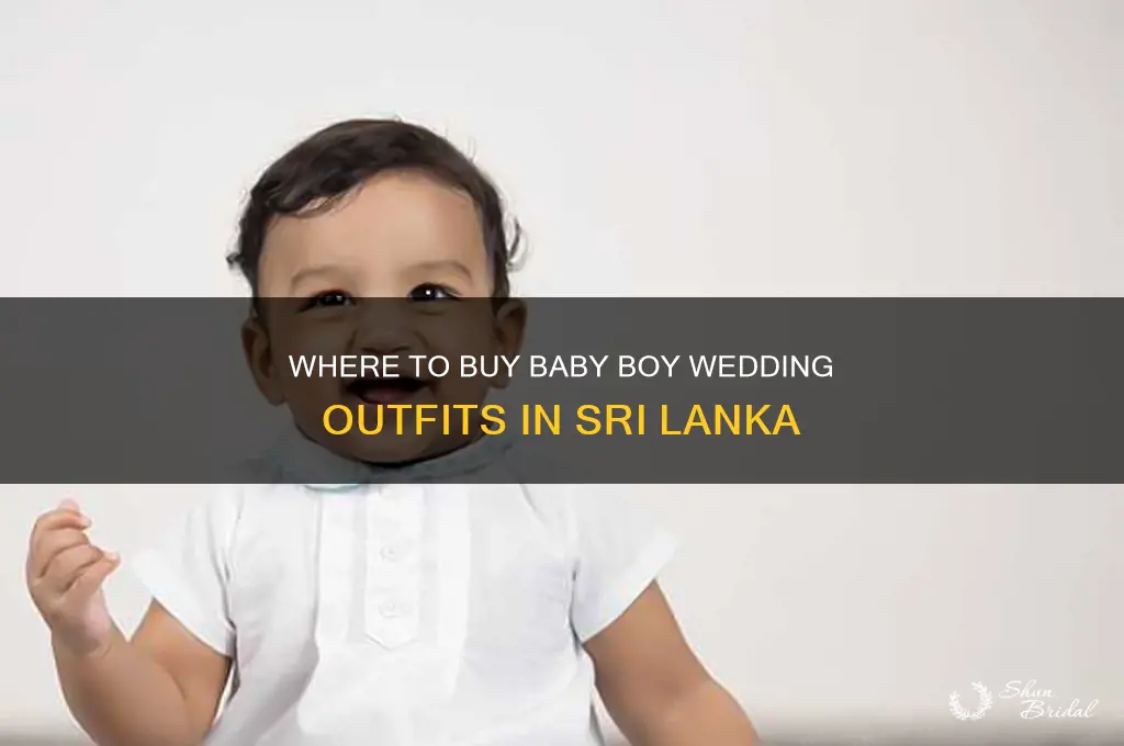 where baby boy wedding buy sri lanka