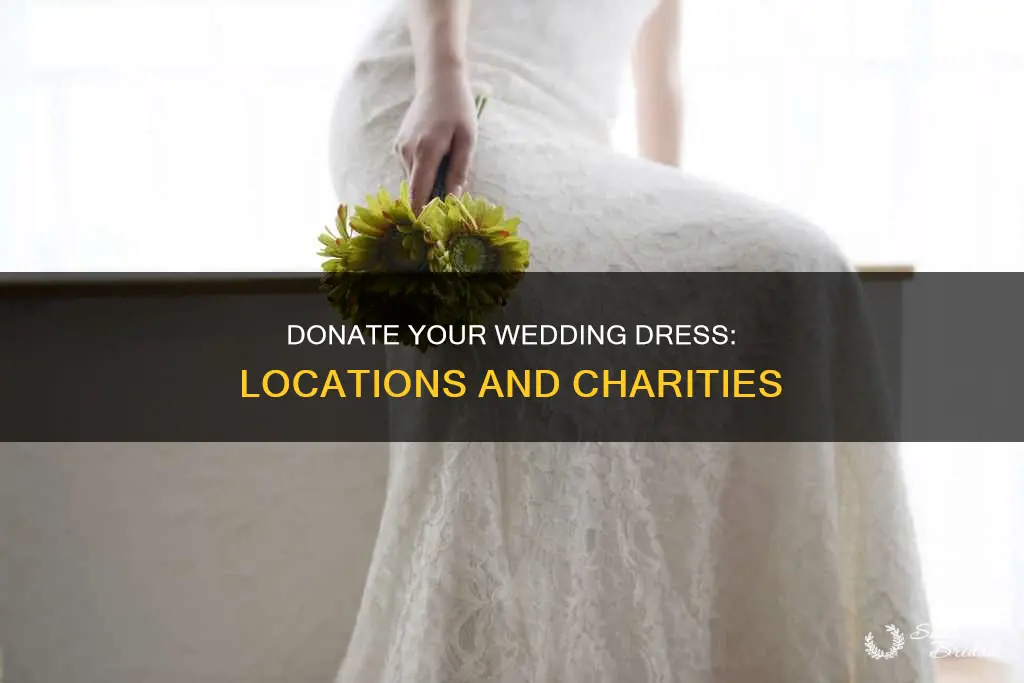 where cac idonate my wedding dress