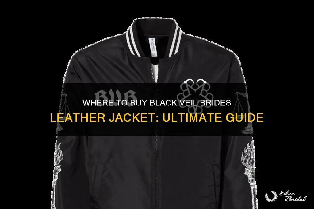 where can i buy a black veil brides leather jacket