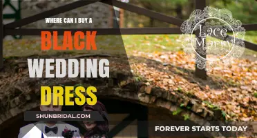 Black Wedding Dresses: Where to Buy Yours