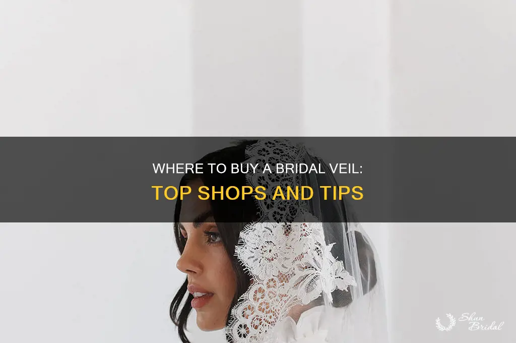 where can i buy a bridal veil