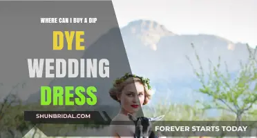 Dip-Dye Dreams: Where to Buy Unique Wedding Gowns