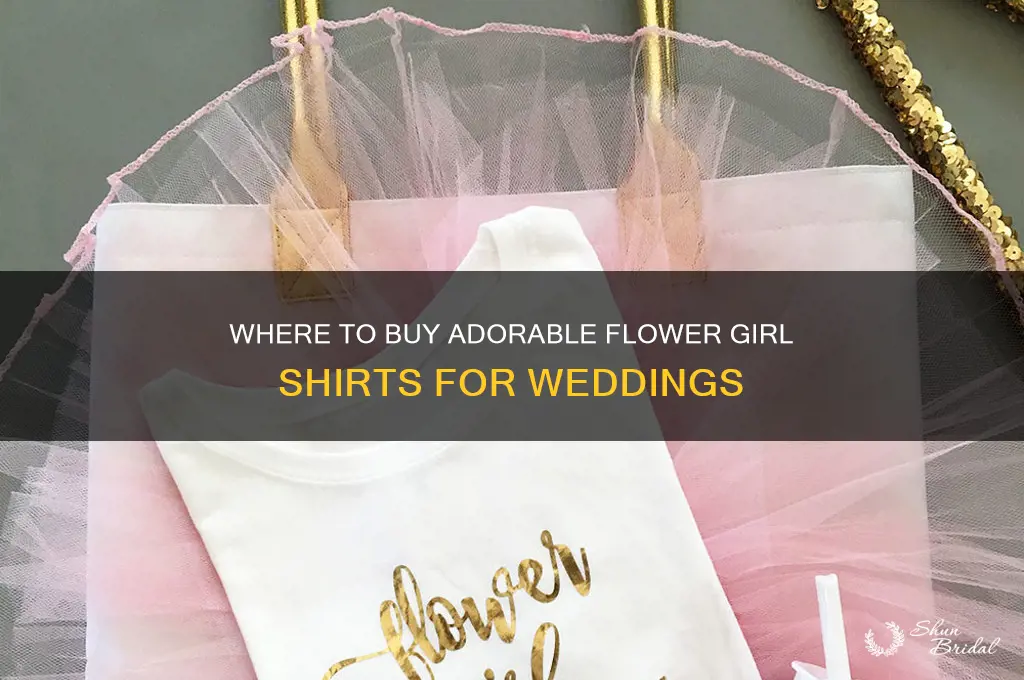 where can i buy a flower girls shirt