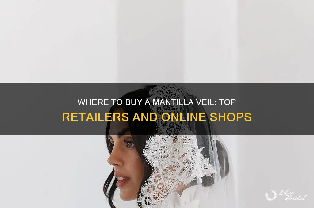 where can i buy a mantilla veil