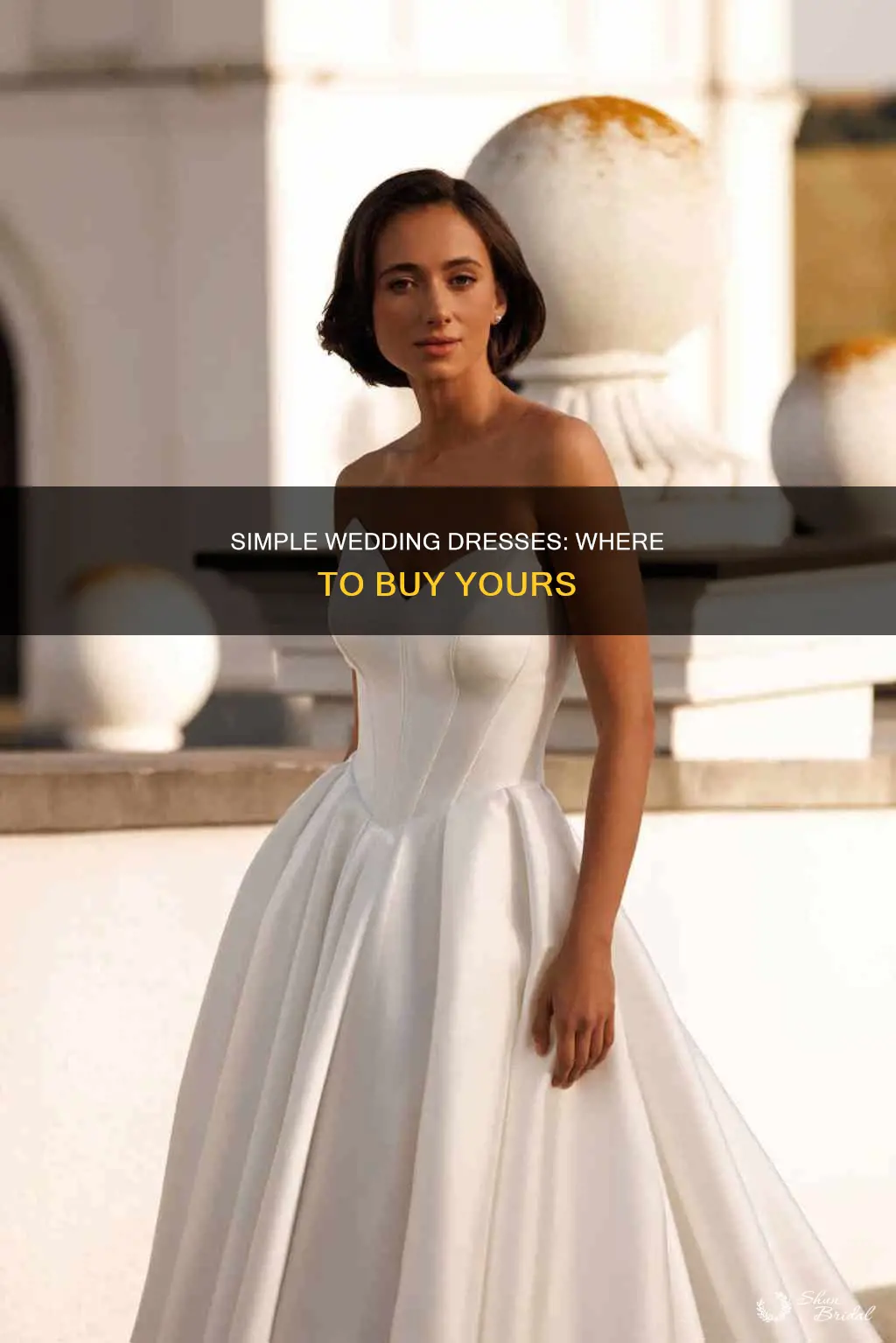 where can I buy a simple wedding dress