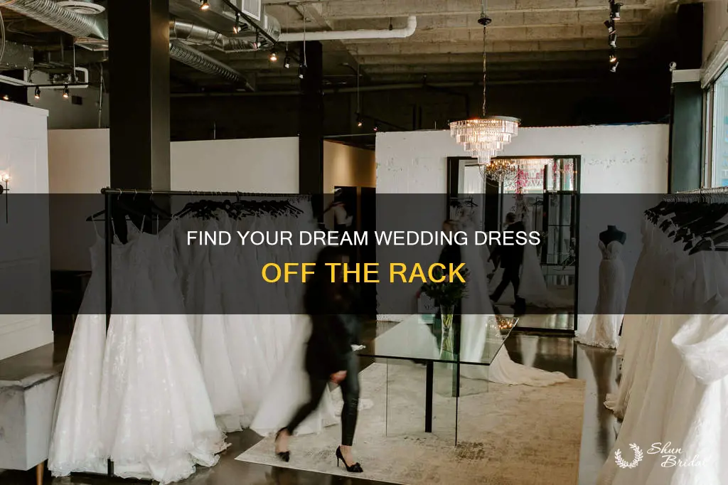 where can I buy a wedding dress off the rack
