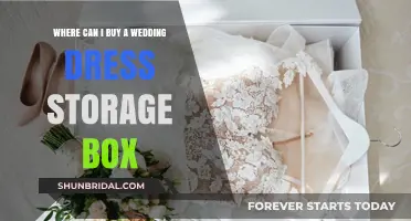 Wedding Dress Storage: Where to Buy Preservation Boxes?