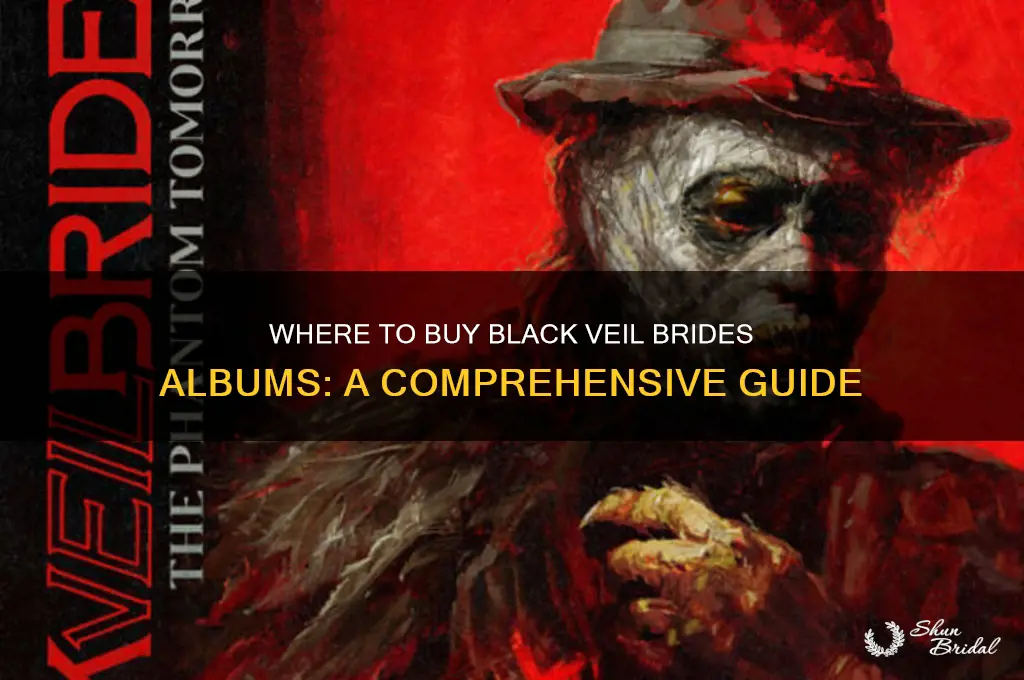 where can i buy black veil brides albums
