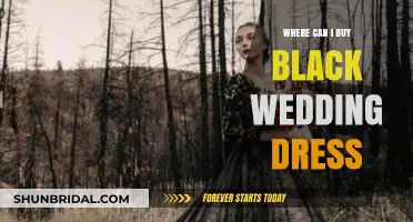 Black Wedding Dresses: Where to Buy Guide