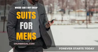 Affordable Men's Suits: Top Places to Buy Cheap, Stylish Options