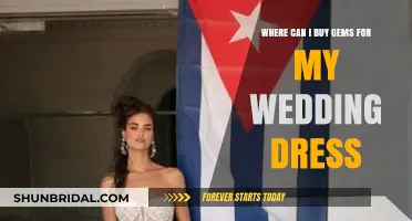 Finding Gems to Adorn Your Wedding Dress