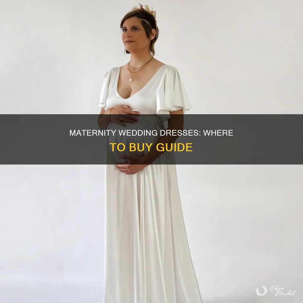 where can I buy maternity wedding dress