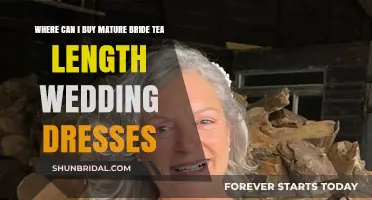 Mature Bride Tea-Length Wedding Dresses: Where to Buy