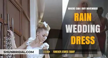 Find Your Dream November Rain Wedding Dress
