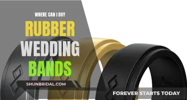 Rubber Wedding Bands: Where to Buy Them