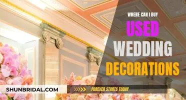 Used Wedding Decor: Where to Buy and Save Money