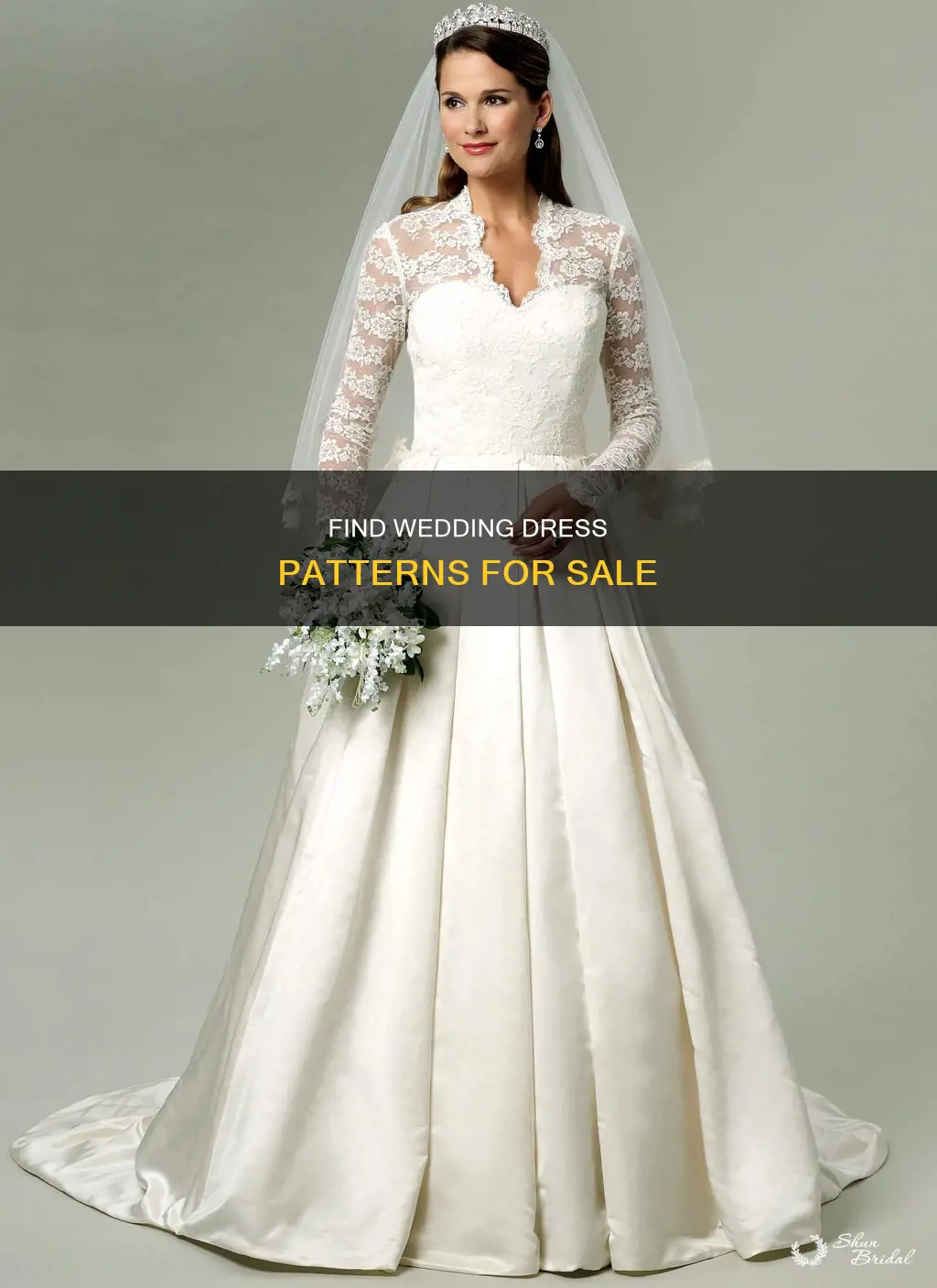 where can I buy wedding dress patterns