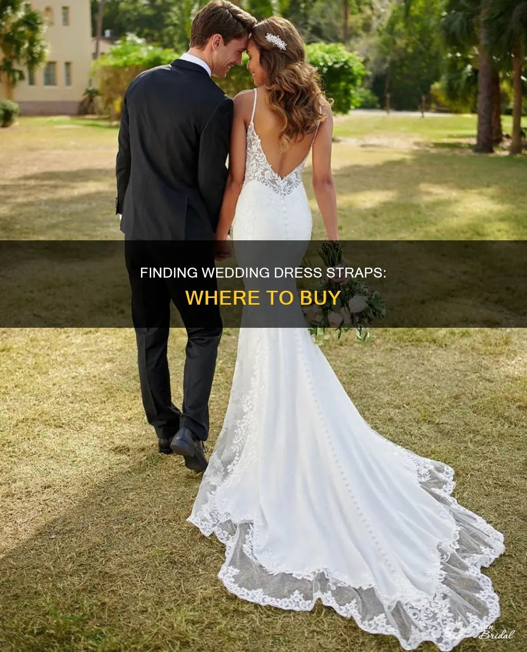where can I buy wedding dress straps