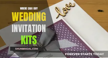 Invitation Kits for Your Wedding: Where to Buy Them