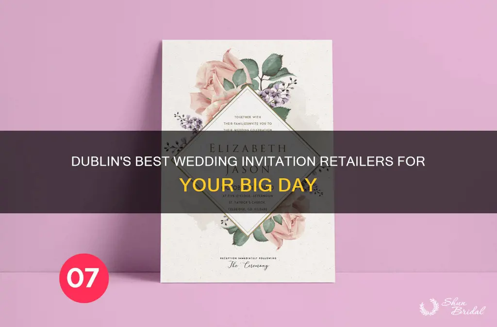 where can I buy wedding invitations in dublin