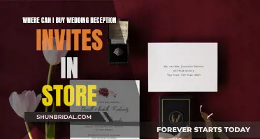 Find Wedding Reception Invites at These In-Store Locations