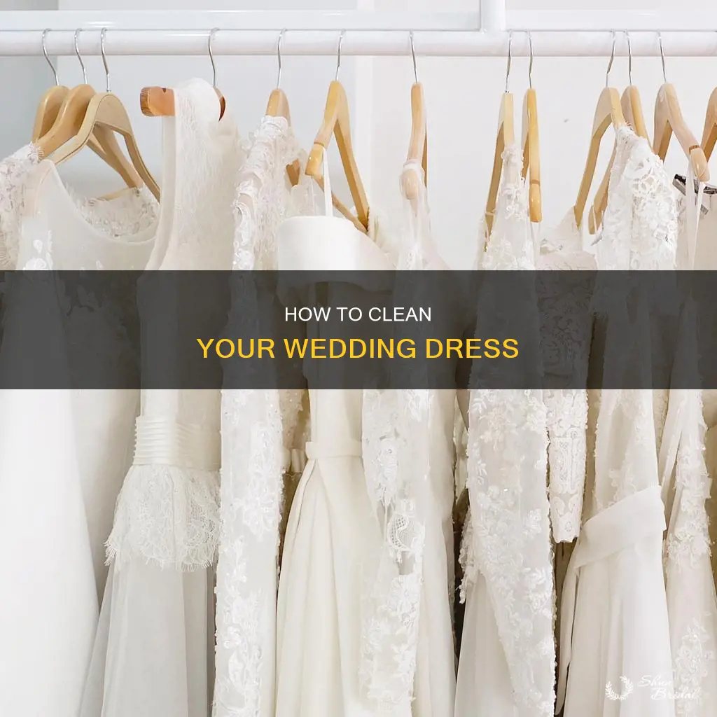 where can I clean a wedding dress