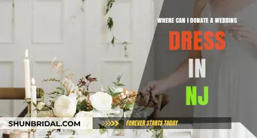 Donating Your Wedding Dress in New Jersey