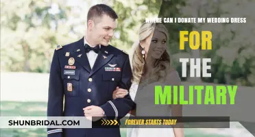 Donate Your Wedding Dress to Support Military Brides