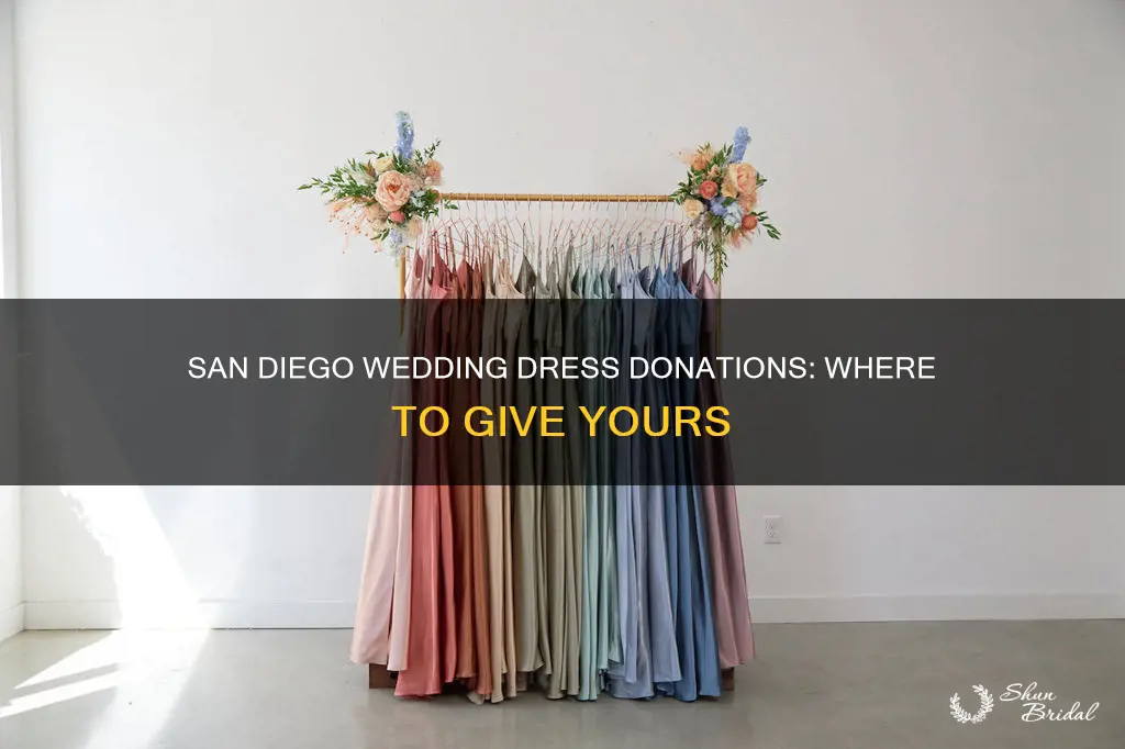 where can I donate my wedding dress in san diego