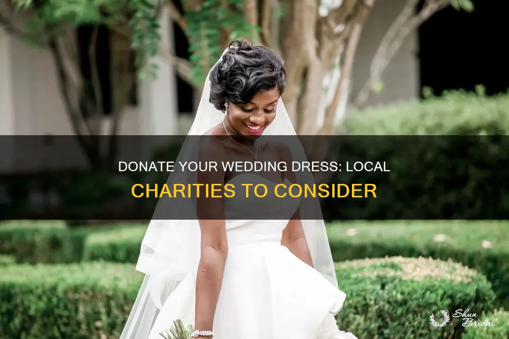 where can I donate my wedding dress locally