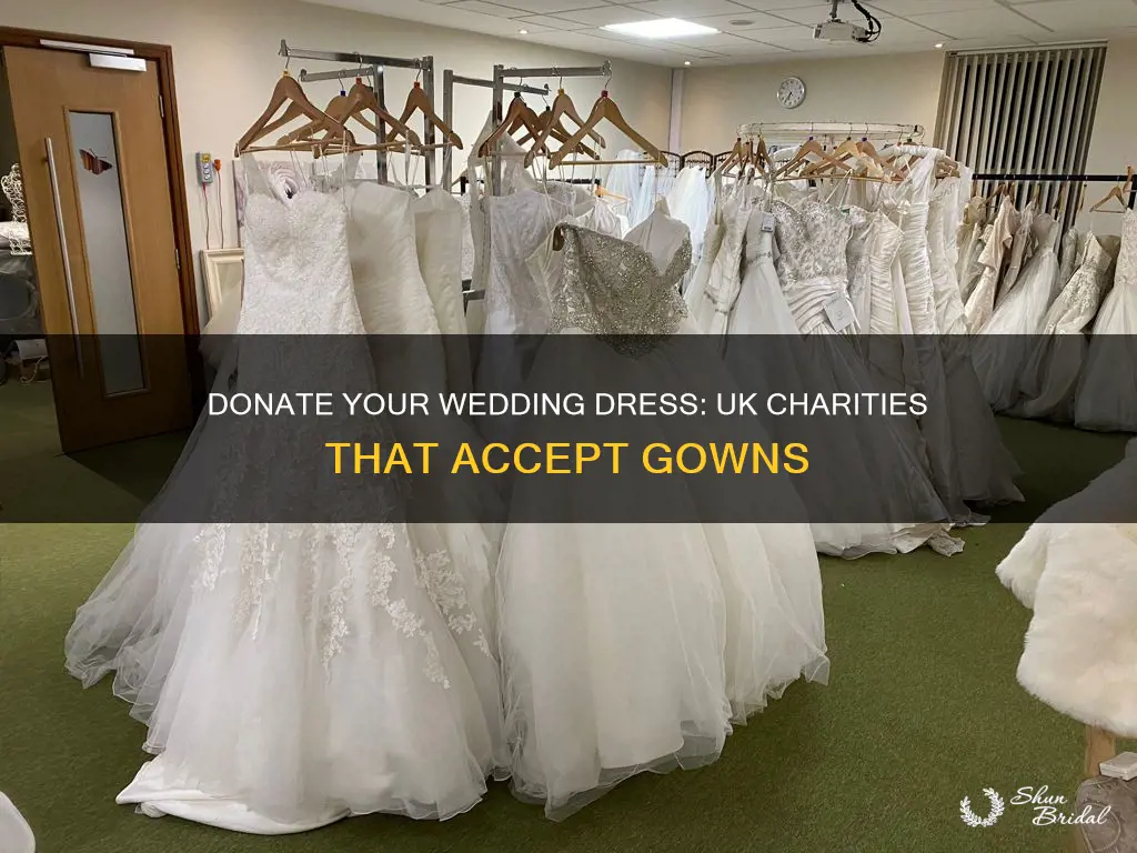 where can I donate my wedding dress uk