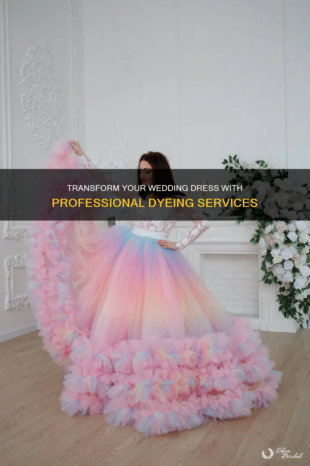 where can I dye a wedding dress