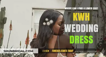 Affordable Wedding Dresses: Lower kWh Costs
