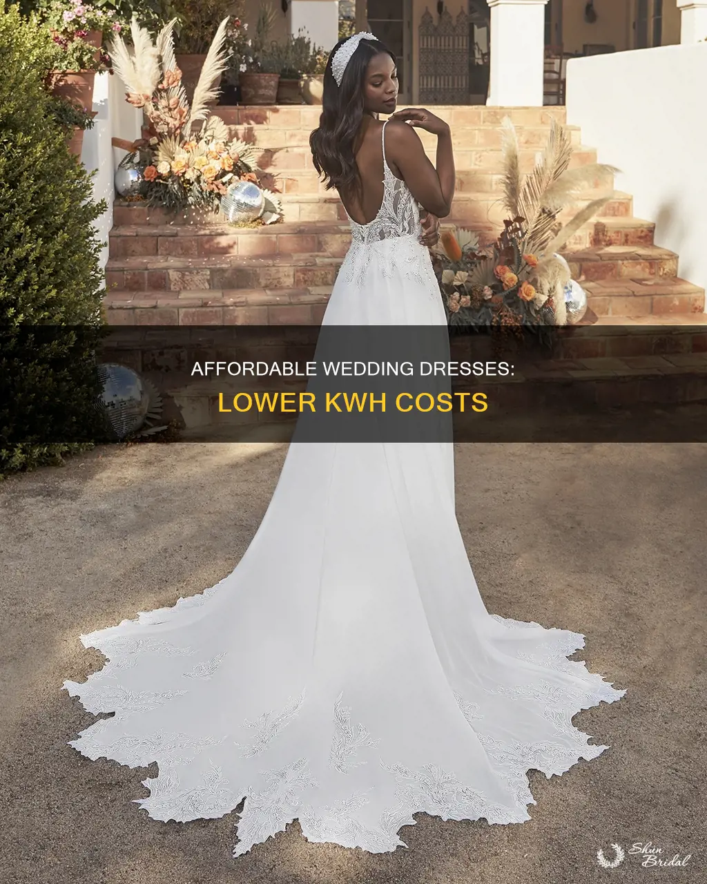 where can I find a lower cost kwh wedding dress