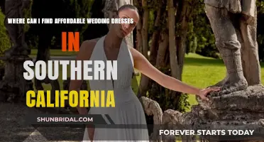 Southern California's Best Affordable Wedding Dress Destinations