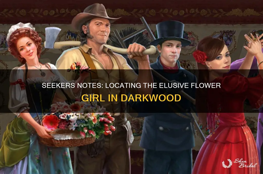 where can i find the flower girl in seekers notes