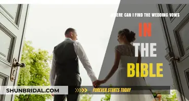 Biblical Wedding Vows: Discovering Sacred Marriage Promises in Scripture
