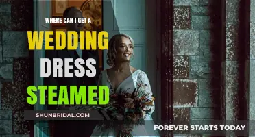 Steaming Your Wedding Dress: Where to Go?