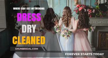Preserving Your Wedding Gown: Dry Cleaning Services