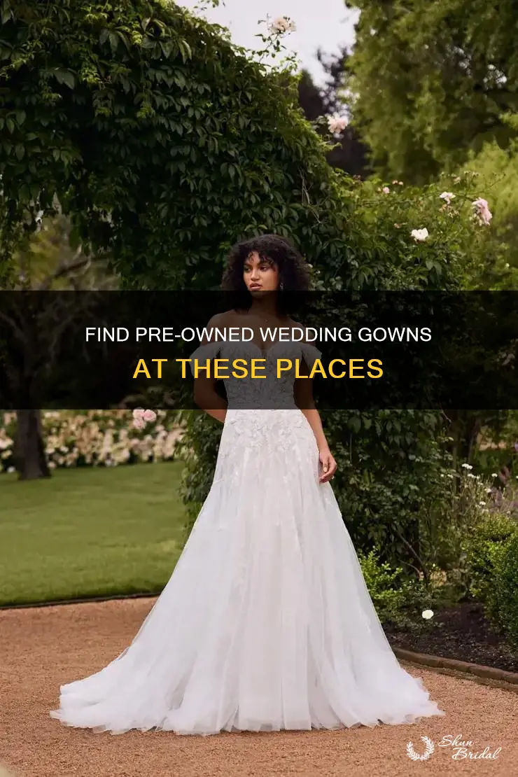 where can I get nice pre worn wedding dresses